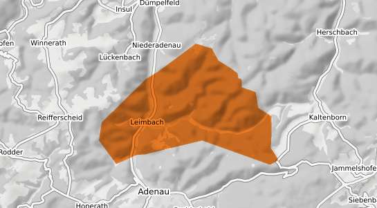 Mietspiegelkarte Leimbach b. Adenau