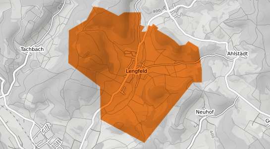 Mietspiegelkarte Lengfeld b. Hildburghausen