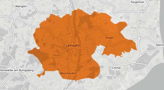 Mietspiegelkarte Lensahn