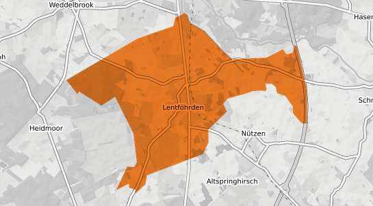 Mietspiegelkarte Lentfoehrden
