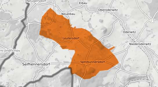 Mietspiegelkarte Leutersdorf Oberlausitz