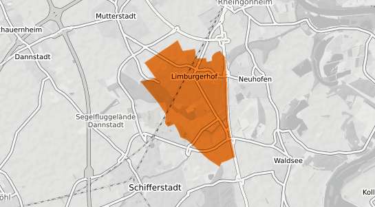 Mietspiegelkarte Limburgerhof