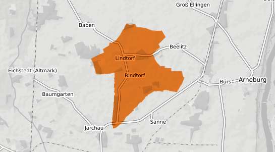 Mietspiegelkarte Lindtorf