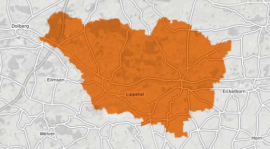 Mietspiegelkarte Lippetal