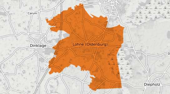 Mietspiegelkarte L&ouml;hne