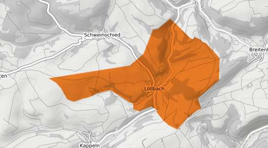 Mietspiegelkarte Loellbach