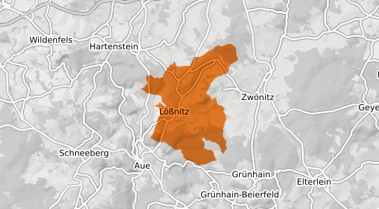 Mietspiegelkarte Lößnitz (Erzgebirge)