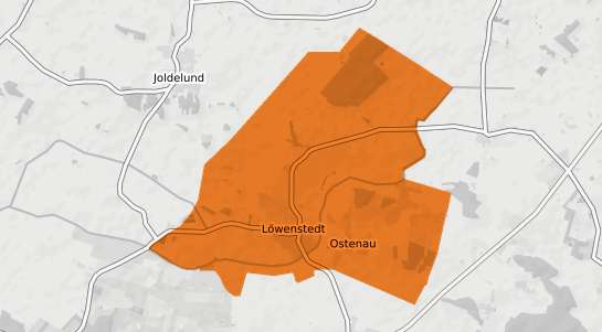 Mietspiegelkarte Loewenstedt