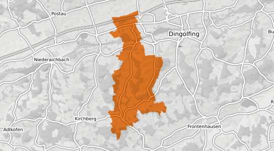 Mietspiegelkarte Loiching