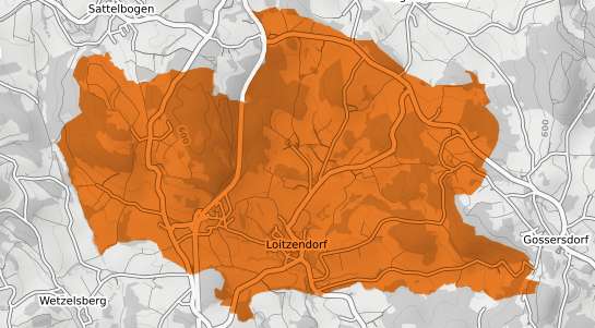 Mietspiegelkarte Loitzendorf
