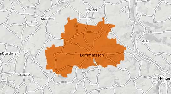 Mietspiegelkarte Lommatzsch