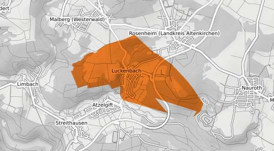 Mietspiegelkarte Luckenbach