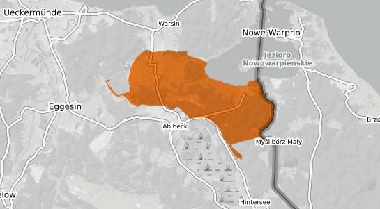 Mietspiegelkarte Luckow b. Torgelow, Vorpommern