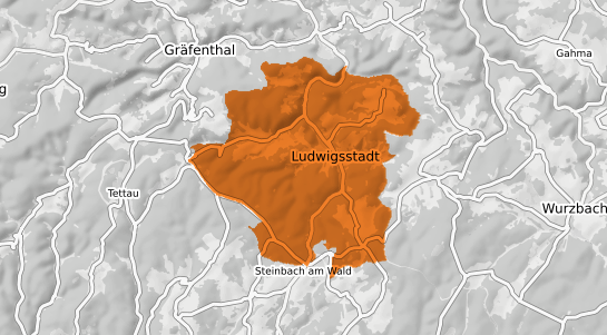 Mietspiegelkarte Ludwigsstadt