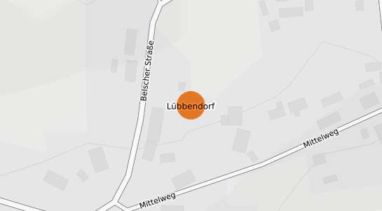 Mietspiegelkarte Luebbendorf