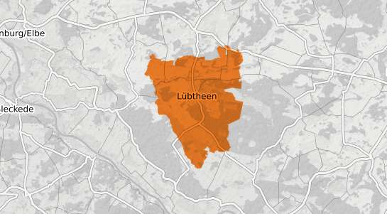 Mietspiegelkarte Luebtheen