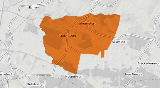 Mietspiegelkarte L&uuml;dersburg