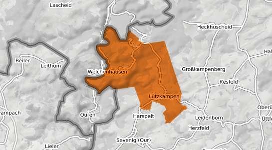 Mietspiegelkarte Luetzkampen