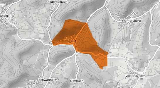 Mietspiegelkarte Lug Oberbayern