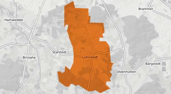 Mietspiegelkarte Luhnstedt