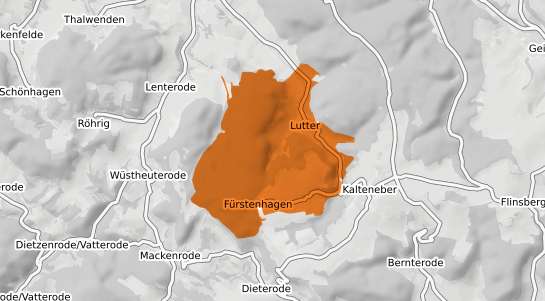Mietspiegelkarte Lutter b. Heilbad Heiligenstadt