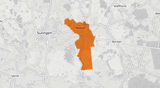 Mietspiegelkarte Maasen