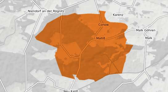 Mietspiegelkarte Malliss