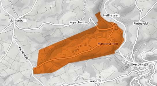 Mietspiegelkarte Manderscheid Eifel