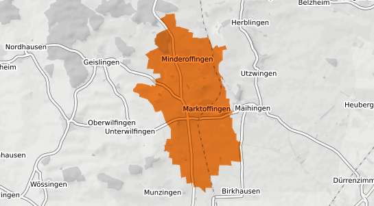 Mietspiegelkarte Marktoffingen