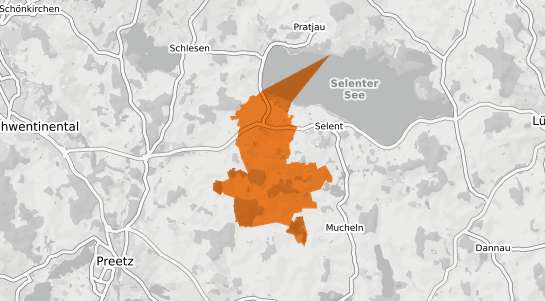 Mietspiegelkarte Martensrade