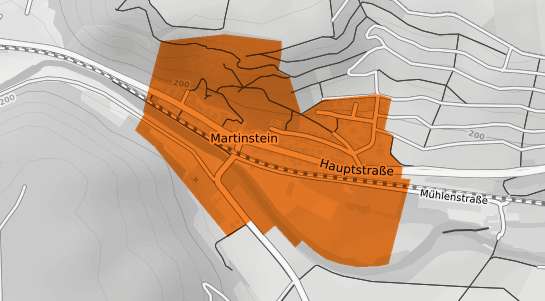 Mietspiegelkarte Martinstein