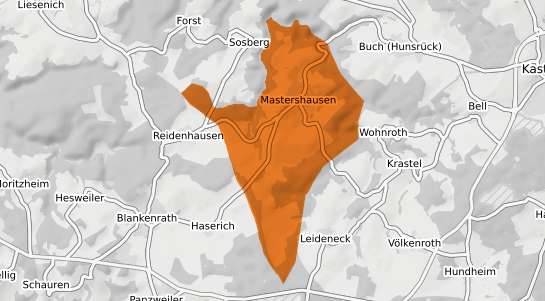 Mietspiegelkarte Mastershausen