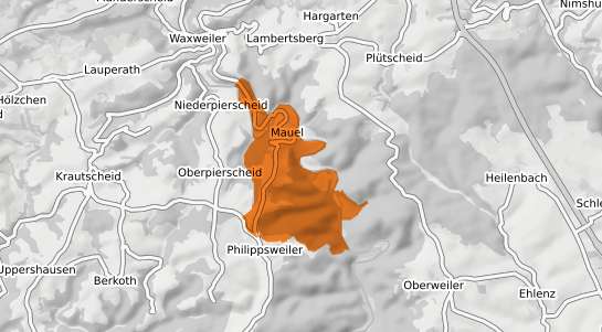 Mietspiegelkarte Mauel b. Waxweiler