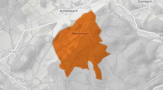 Mietspiegelkarte Meckenbach b. Kirn, Nahe