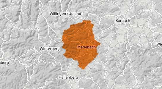 Mietspiegelkarte Medebach