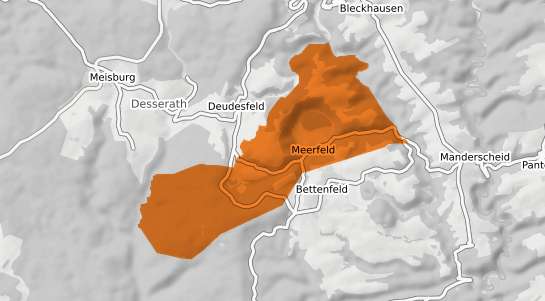 Mietspiegelkarte Meerfeld