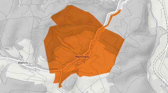 Mietspiegelkarte Mehmels