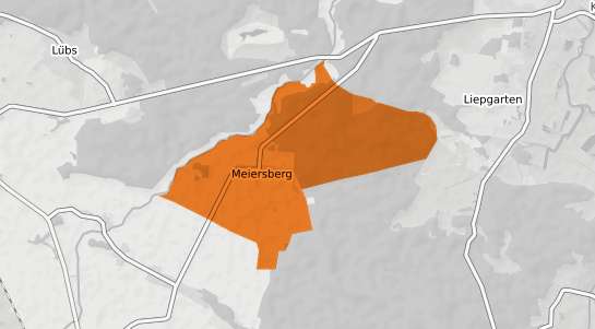 Mietspiegelkarte Meiersberg b. Ueckermuende