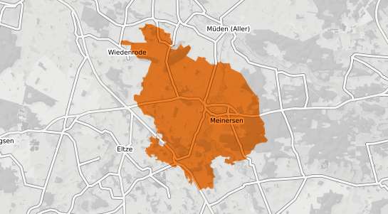 Mietspiegelkarte Meinersen