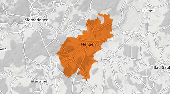 Mietspiegelkarte Mengen Wuerttemberg
