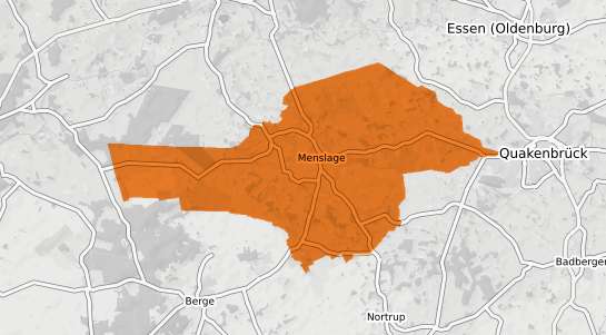 Mietspiegelkarte Menslage