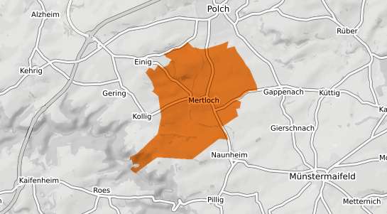 Mietspiegelkarte Mertloch