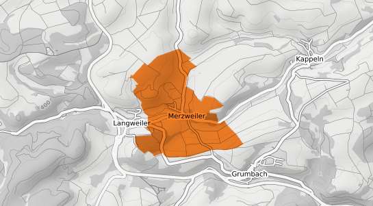 Mietspiegelkarte Merzweiler