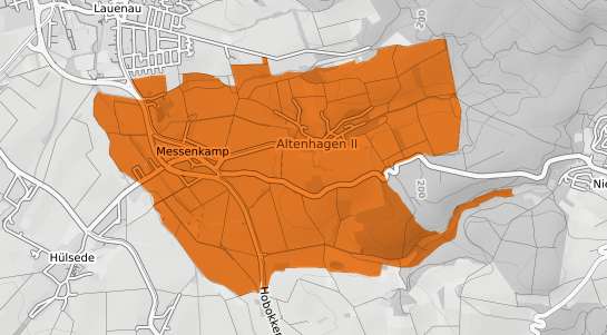 Mietspiegelkarte Messenkamp