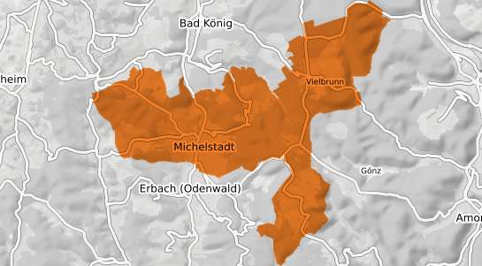 Mietspiegelkarte Michelstadt