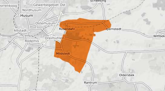 Mietspiegelkarte Mildstedt