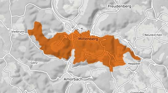 Mietspiegelkarte Miltenberg