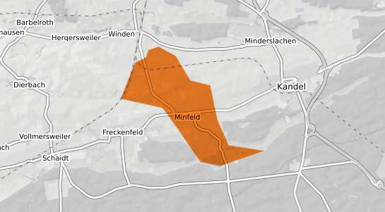 Mietspiegelkarte Minfeld
