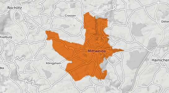 Mietspiegelkarte Mittweida