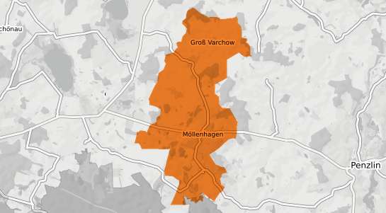 Mietspiegelkarte M&ouml;llenhagen